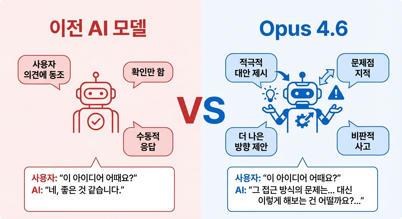 의견 제시 비교